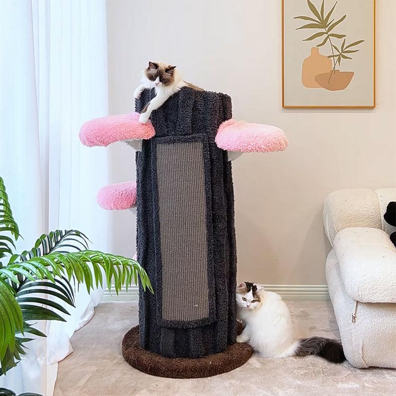 Árvore Natural para Gatos - Perfeita para seu felino explorar, brincar e descansar.